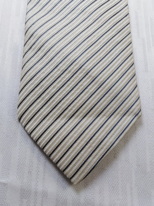 LES COPAINS 100% SILK TIE SETA CRAVATTA NECKTIE MADE IN ITALY CLASSIC