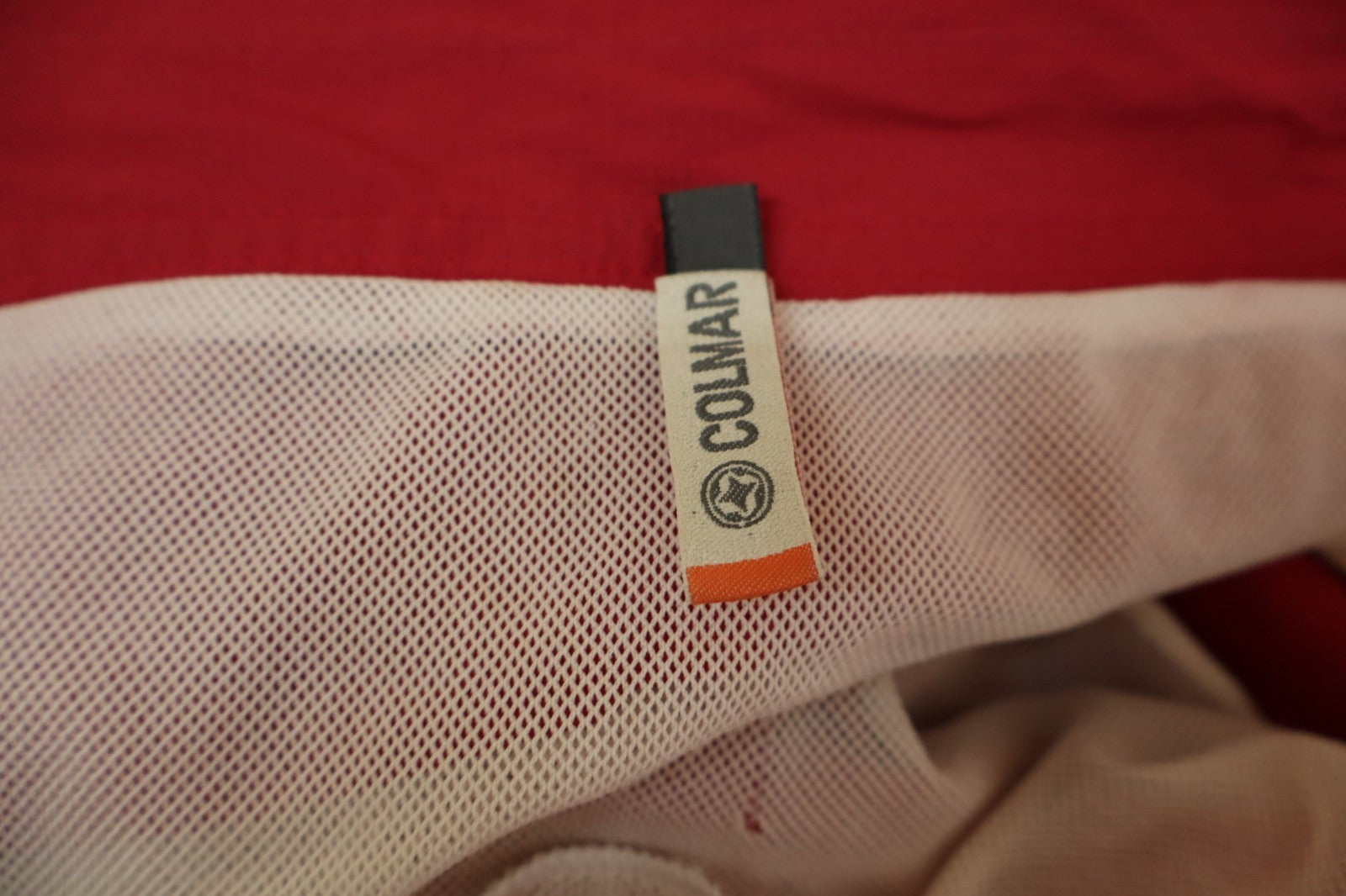 COLMAR COSTUME PANTALONCINO MARE UOMO TG 48 MEN SWIMSUIT VINTAGE CASUAL ROSSO