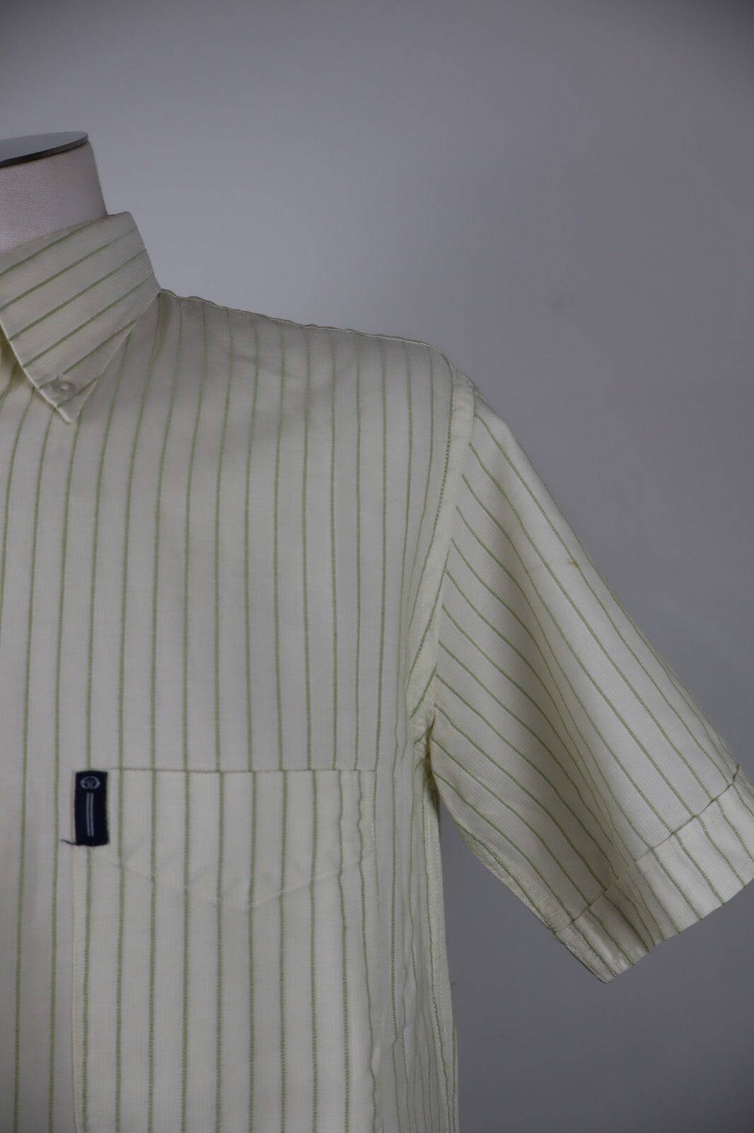 SERGIO TACCHINI CAMICIA UOMO COTONE TG L MAN CASUAL VINTAGE SHIRT COTONE
