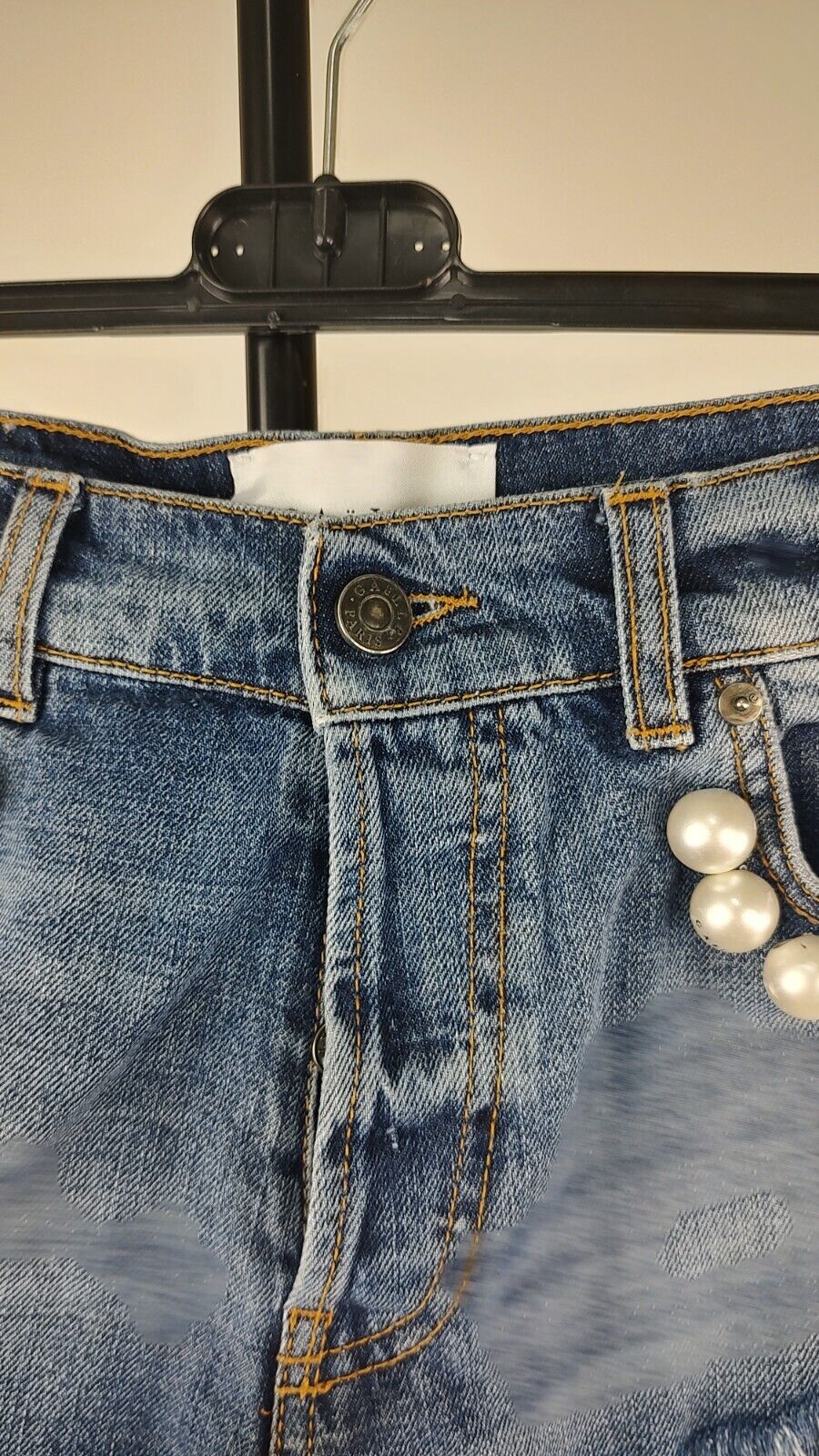 GAELLE PANTALONCINO DENIM JEANS DONNA W25 WOMAN VINTAGE SHORTS