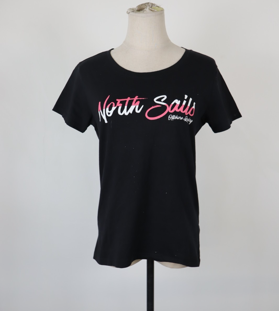 NORTH SAILS MAGLIA DONNA TG. M WOMAN CASUAL VINTAGE T-SHIRT TOP COTONE BRILLANTE