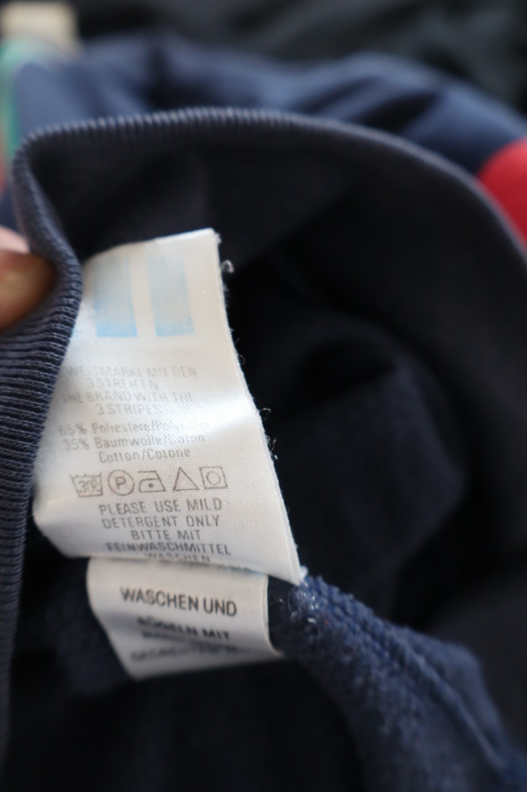 ADIDAS FELPA MAGLIA COTONE UOMO Tg D4 MAN COTTON JACKET SWEATSHIRT VINTAGE