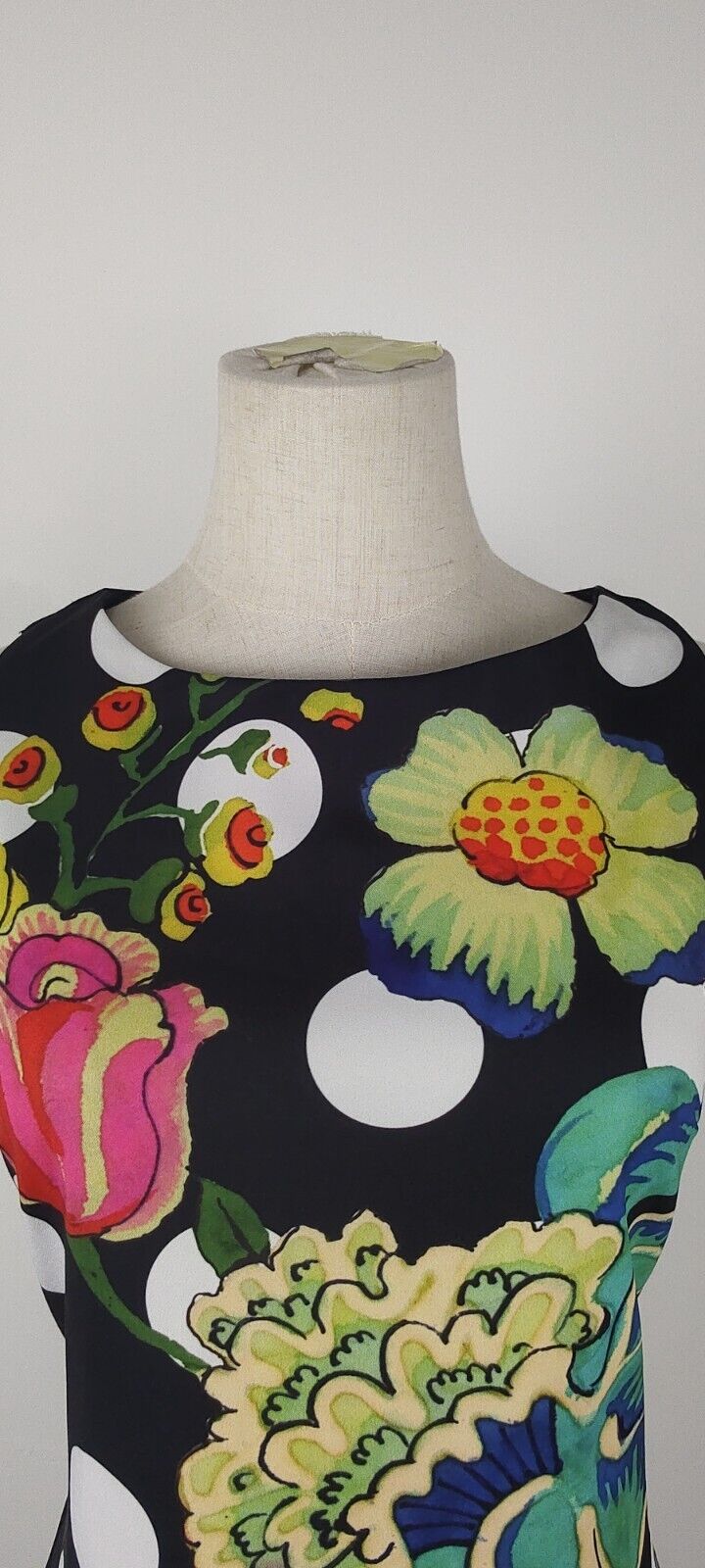 DESIGUAL VESTITO DONNA TG. 38 WOMAN CASUAL VINTAGE DRESS