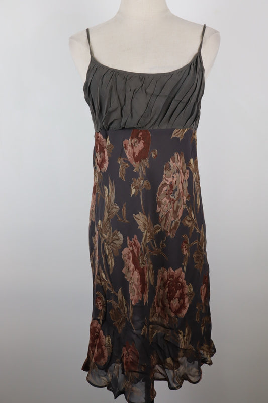 FERRETTI STUDIO VESTITO ABITO A BRETELLE DONNA TG. 42 WOMAN CASUAL VINTAGE DRESS