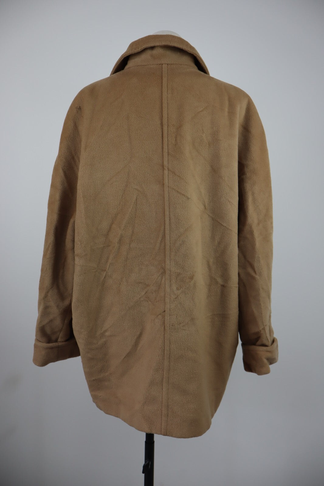 MAX MARA CAPPOTTO LANA GIACCA DONNA TG 42 WOMAN COAT VINTAGE CASUAL DOPPIOPETTO