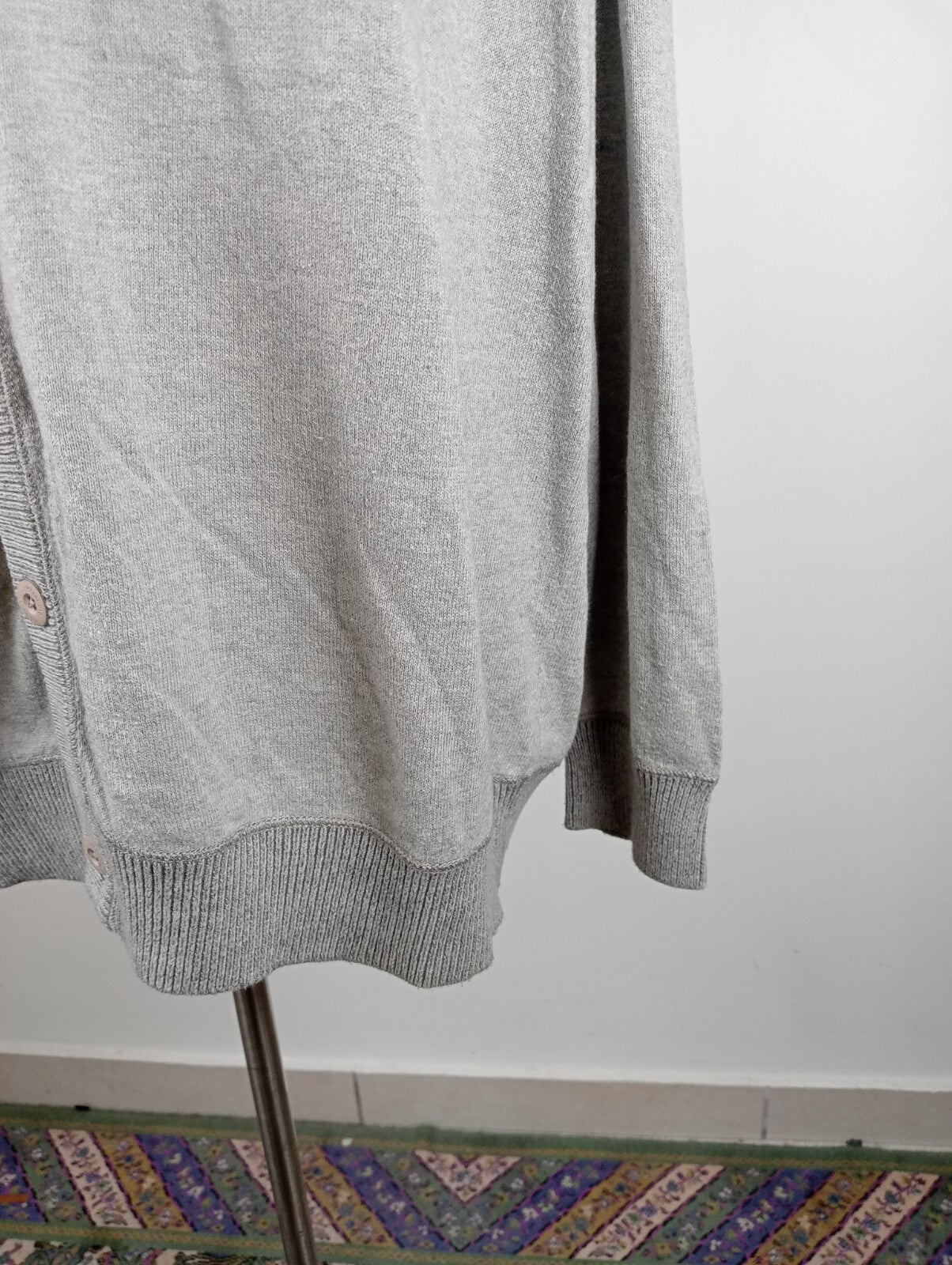 TIMBERLAND CARDIGAN MAGLIONE LANA COTONE VINTAGE UOMO 3XL MAN SWEATER CASUAL