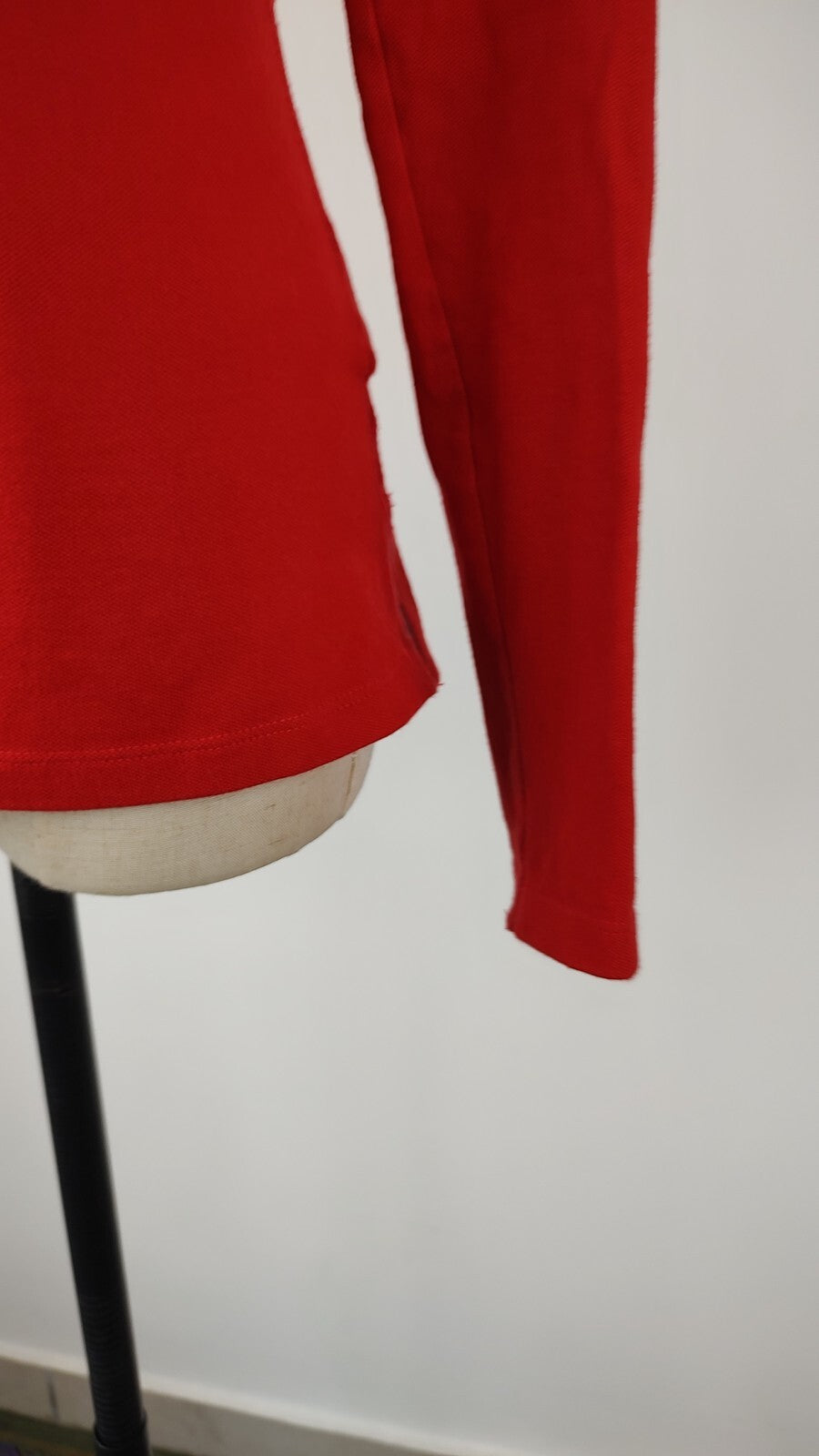 TOMMY HILFIGER POLO MAGLIA DONNA COTONE TG. XS WOMAN SHIRT CASUAL VINTAGE COTTON