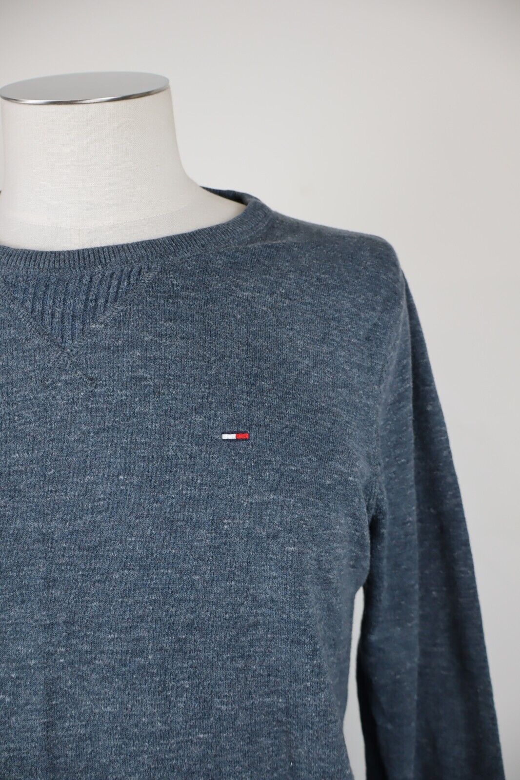 TOMMY HILFIGER MAGLIONE VINTAGE UOMO COTONE Tg. M MAN COTTON SWEATER CASUAL