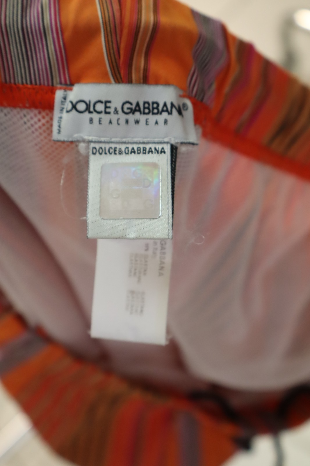 DOLCE & GABBANA PANTALONCINO DONNA TG 30 WOMAN VINTAGE SHORTS MARE COSTUME