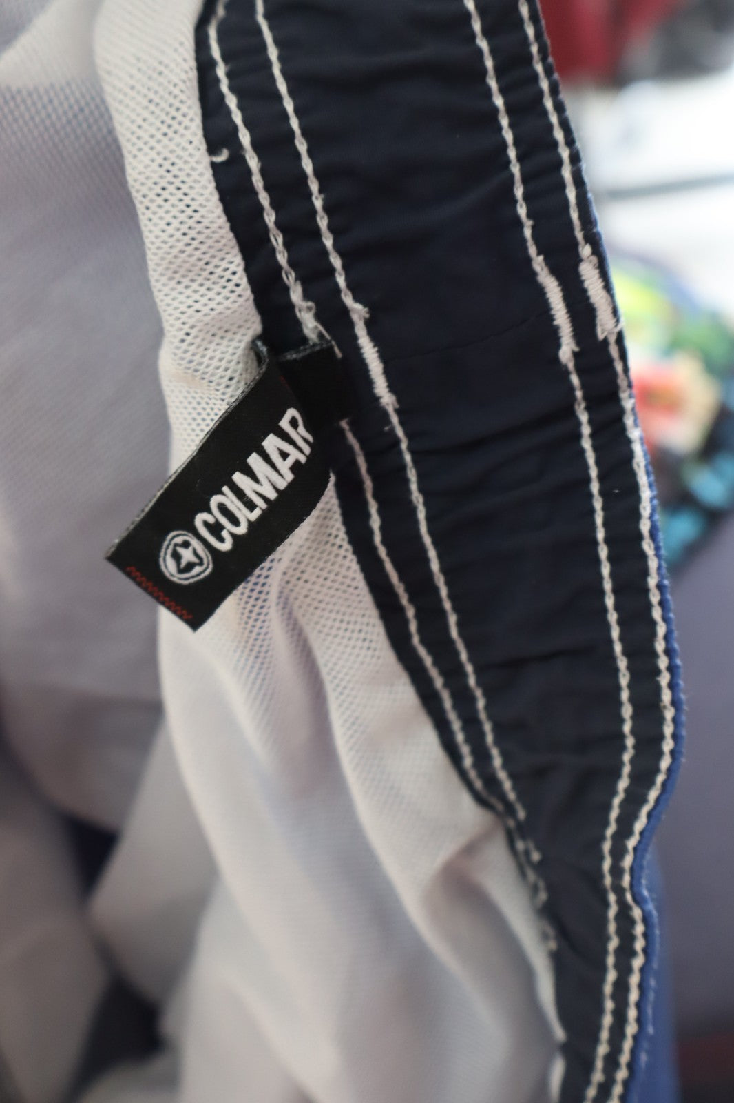 COLMAR COSTUME PANTALONCINO MARE UOMO TG 52 MEN SWIMSUIT VINTAGE CASUAL