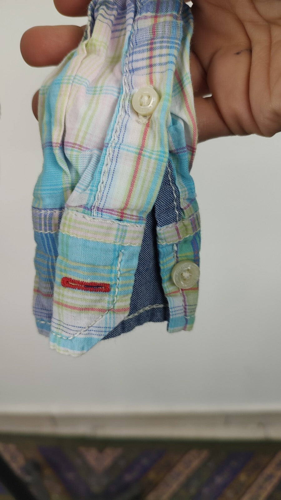 TOMMY HILFIGER CAMICIA DONNA TG. L WOMAN SHIRT CASUAL VINTAGE COTONE