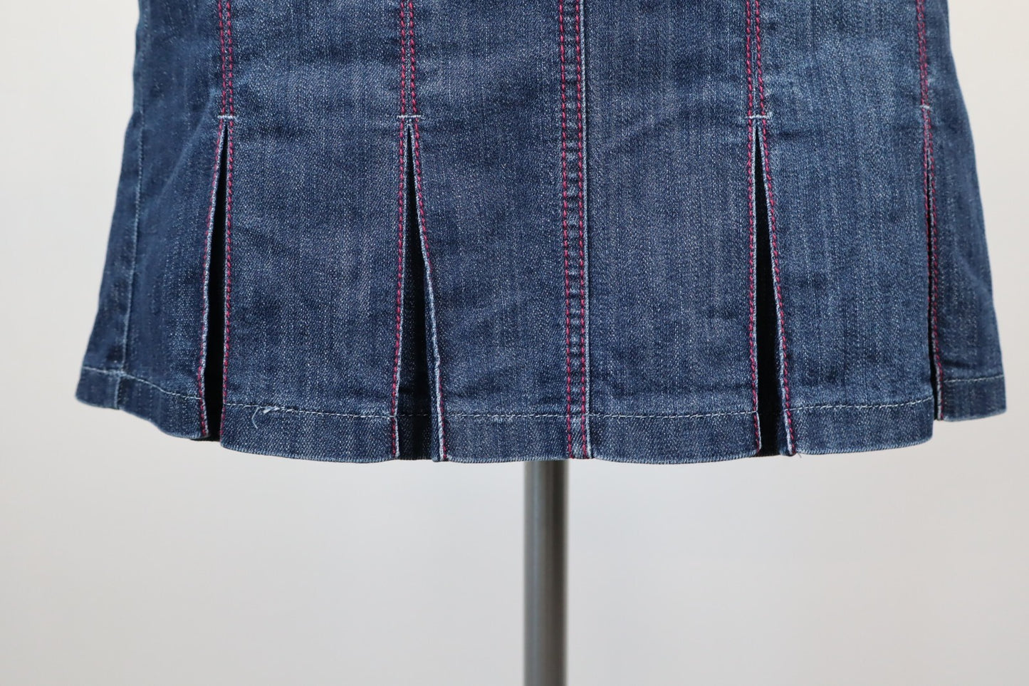 ROCCOBAROCCO JEANS GONNA DENIM DONNA WOMAN SKIRT Tg. 44 CASUAL VINTAGE COTONE