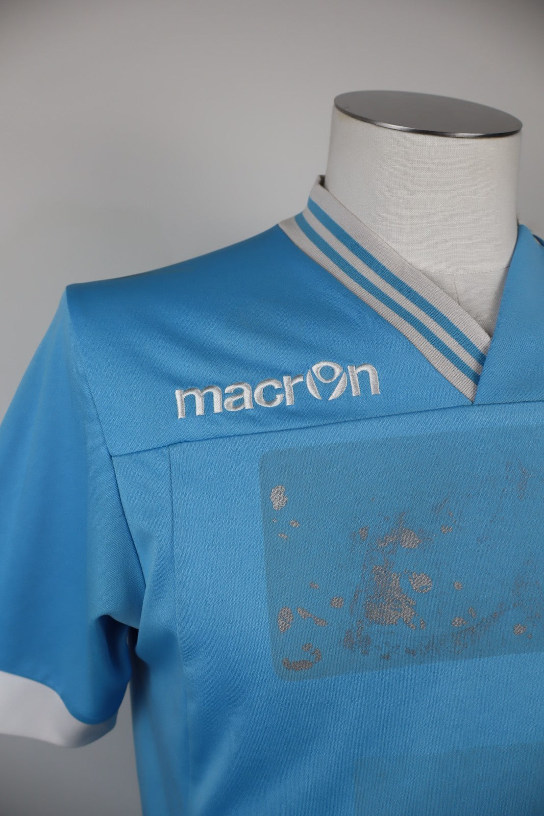 MACRON NAPOLI MAGLIA  CALCIO UOMO Tg M T-SHIRT SOCCER SPORT  MAN JERSEY 12/13
