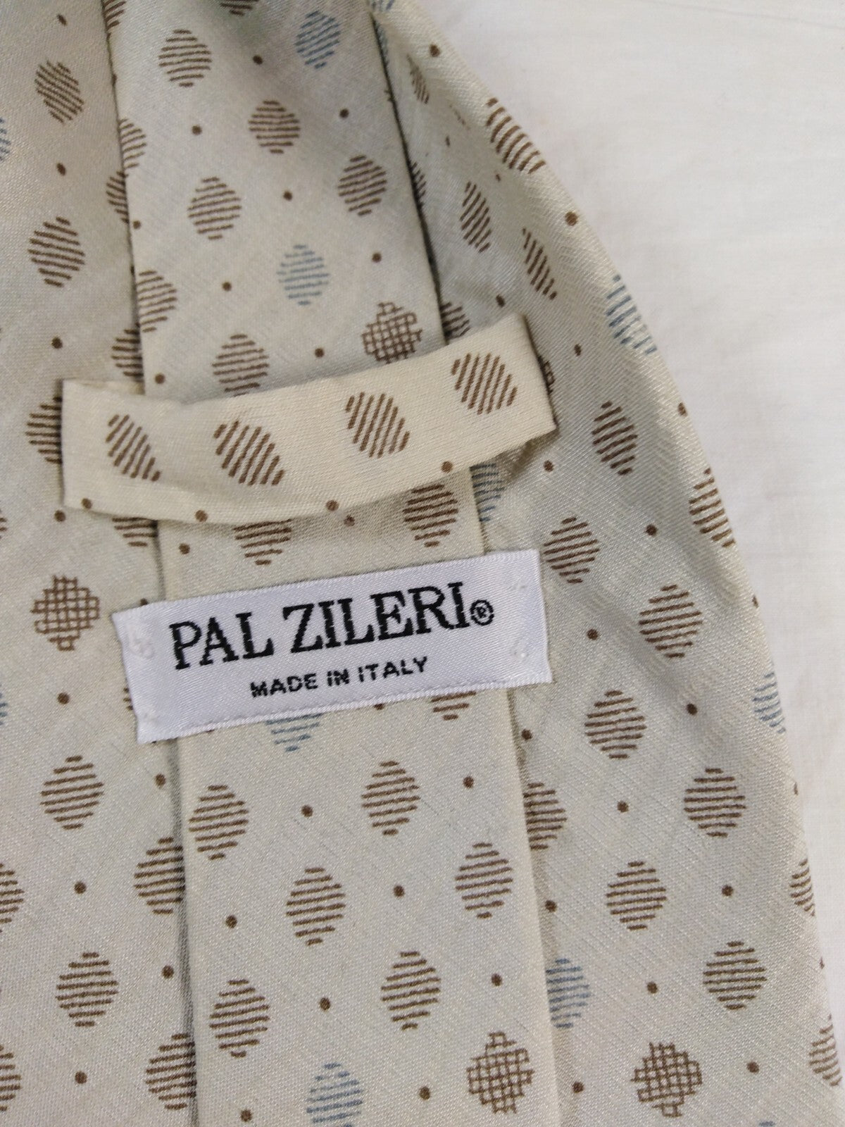 PAL ZILERI 100%  SILK TIE SETA CRAVATTA NECKTIE MADE IN ITALY