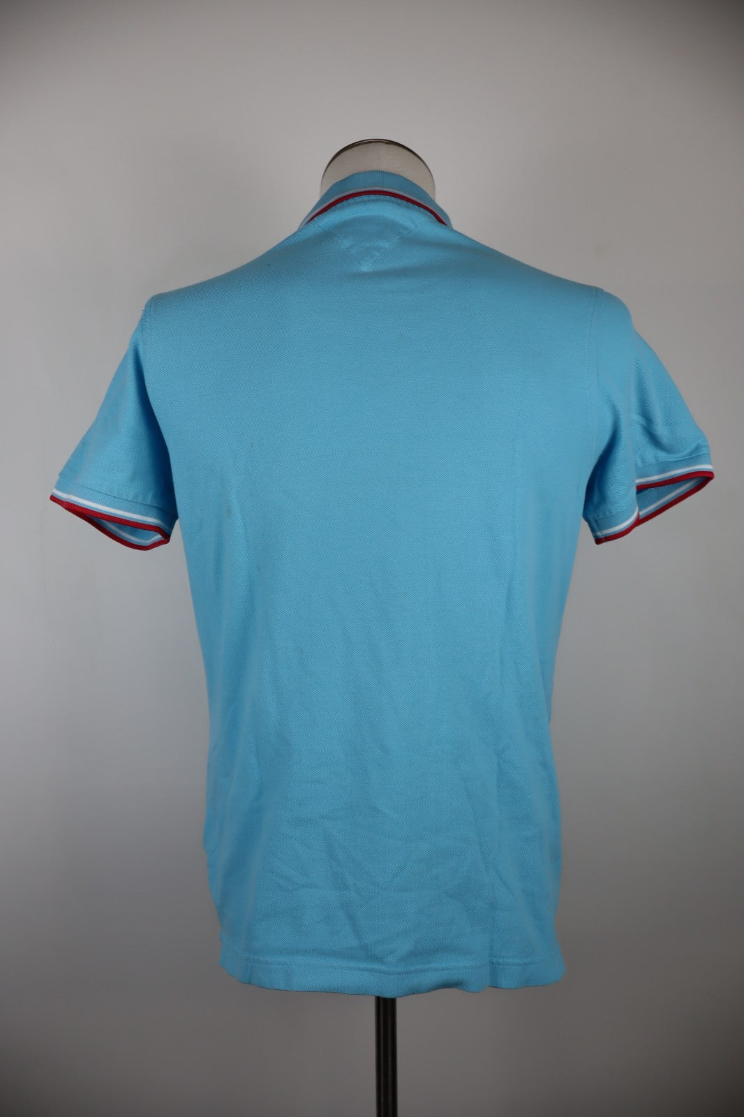 TOMMY HILFIGER DENIM MAGLIA COTONE POLO UOMO L MAN SHIRT CASUAL VINTAGE COTTON