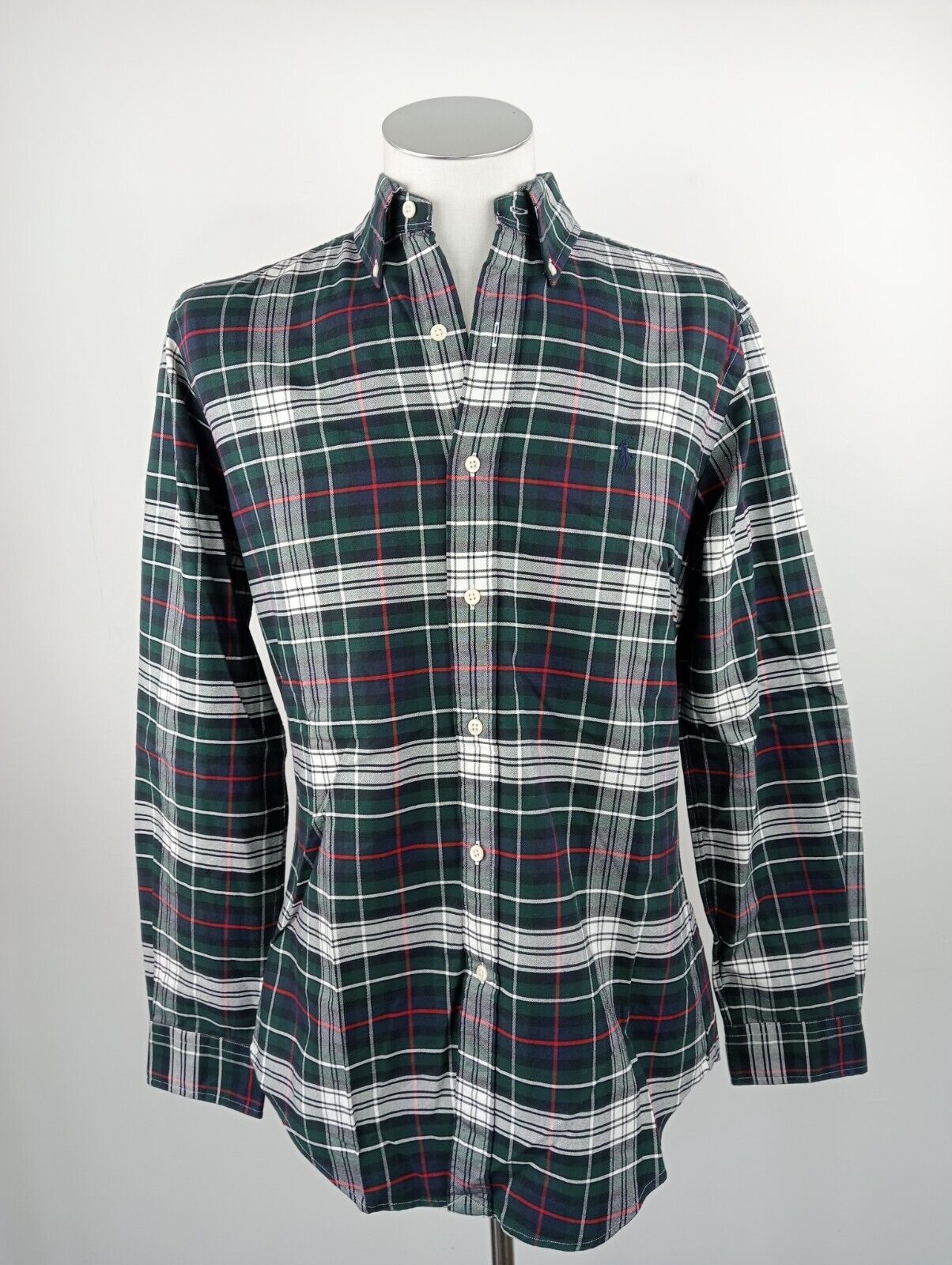 RALPH LAUREN CAMICIA UOMO COTONE TG. S  MAN CASUAL VINTAGE SHIRT