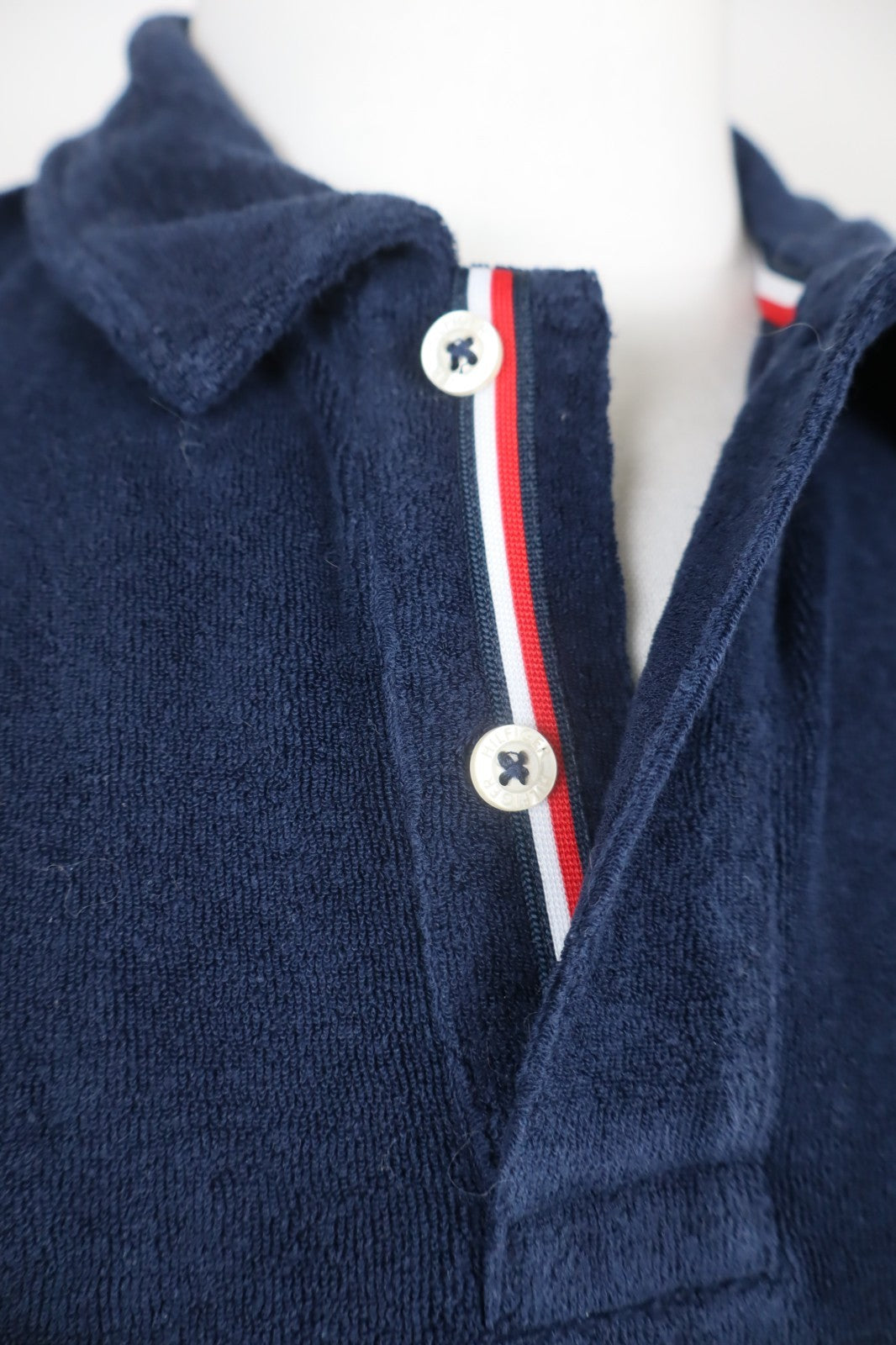 TOMMY HILFIGER MAGLIA POLO UOMO M MAN T-SHIRT CASUAL VINTAGE COTONE COTTON LOGO