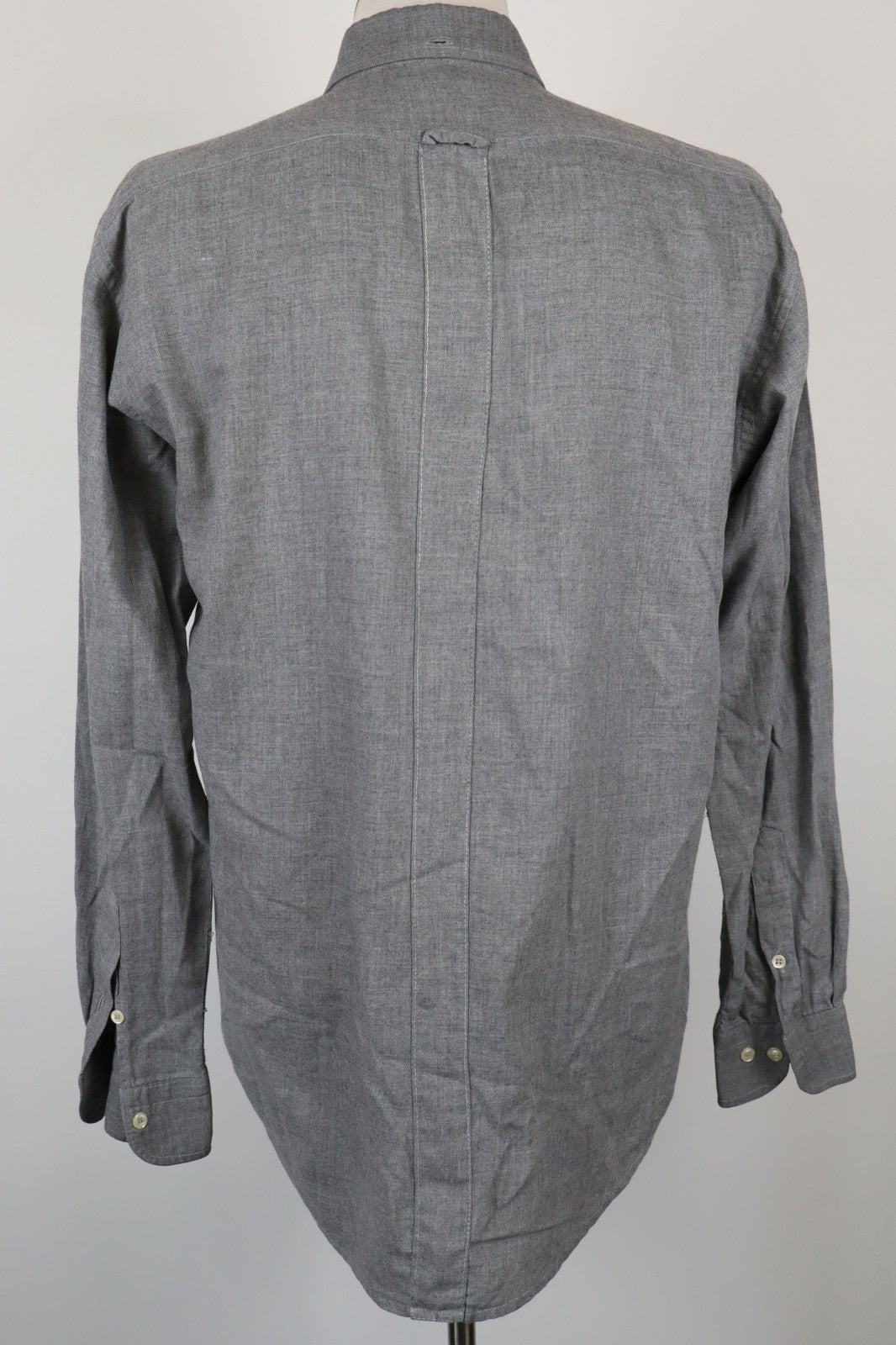 HENRY COTTON'S CAMICIA UOMO GRIGIA TG. 42 MAN CASUAL VINTAGE SHIRT