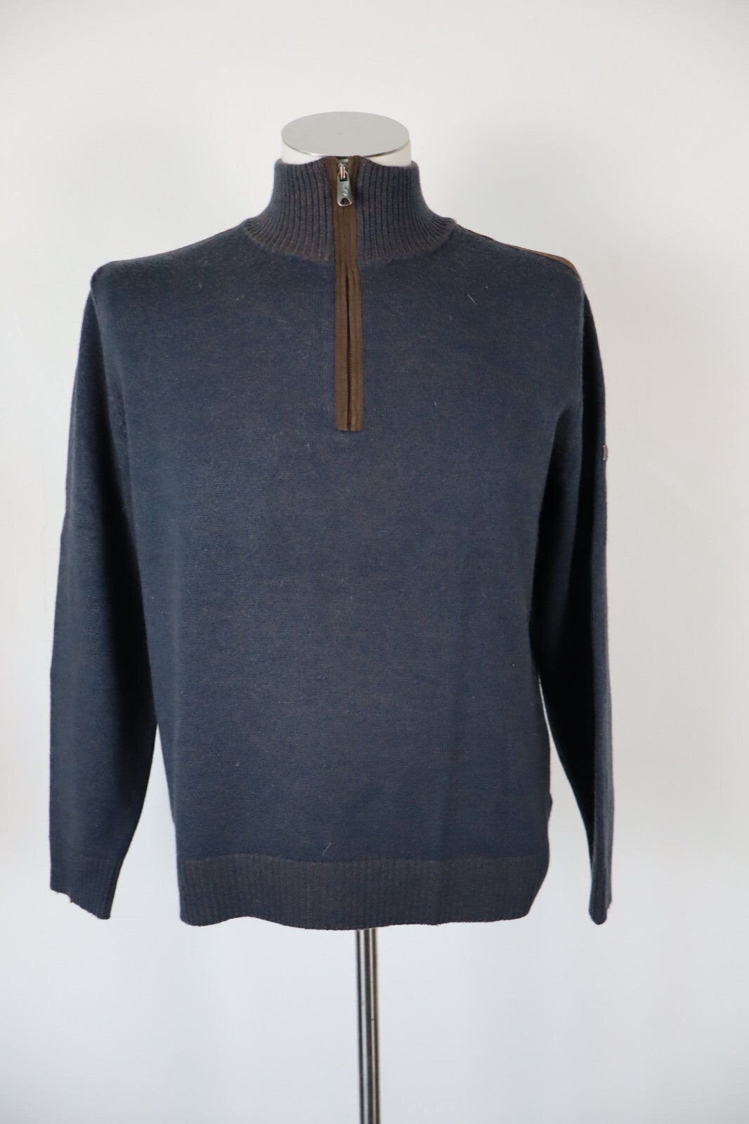 NAVIGARE MAGLIONE LANA WOOL UOMO TG M MAN SWEATER CASUAL VINTAGE