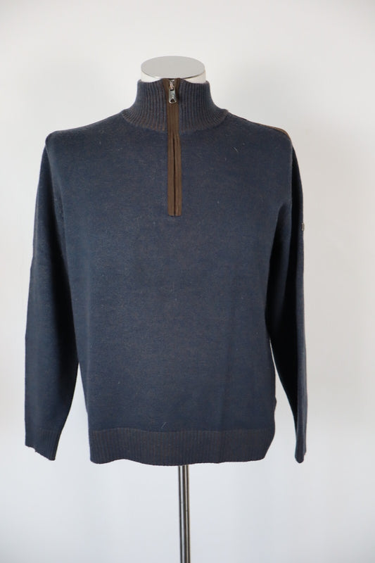 NAVIGARE MAGLIONE LANA WOOL UOMO TG M MAN SWEATER CASUAL VINTAGE