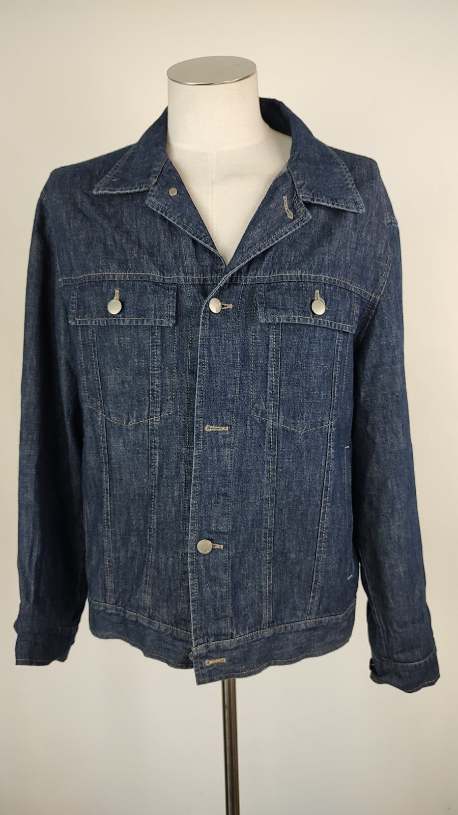 CAMEL ACTIVE JEANS GIUBBINO UOMO Tg L MAN CASUAL VINTAGE JACKET DENIM