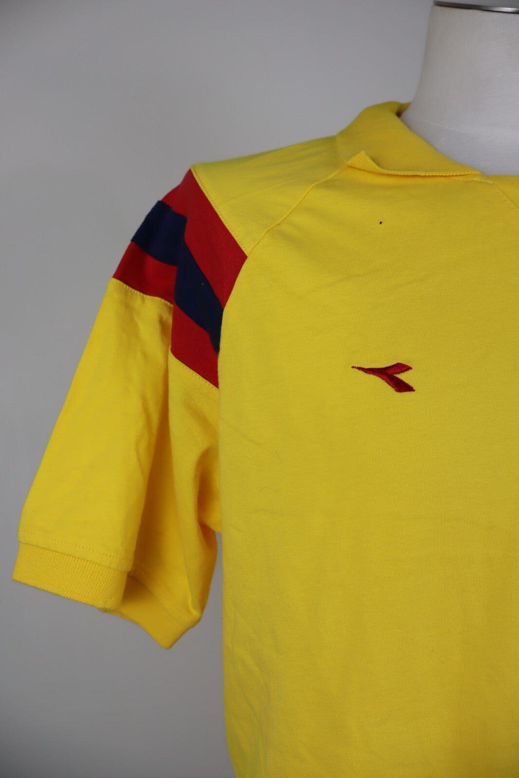 DIADORA COLOMBIA N 10 MAGLIA CALCIO TRIKOT UOMO L SOCCER JERSEY VINTAGE