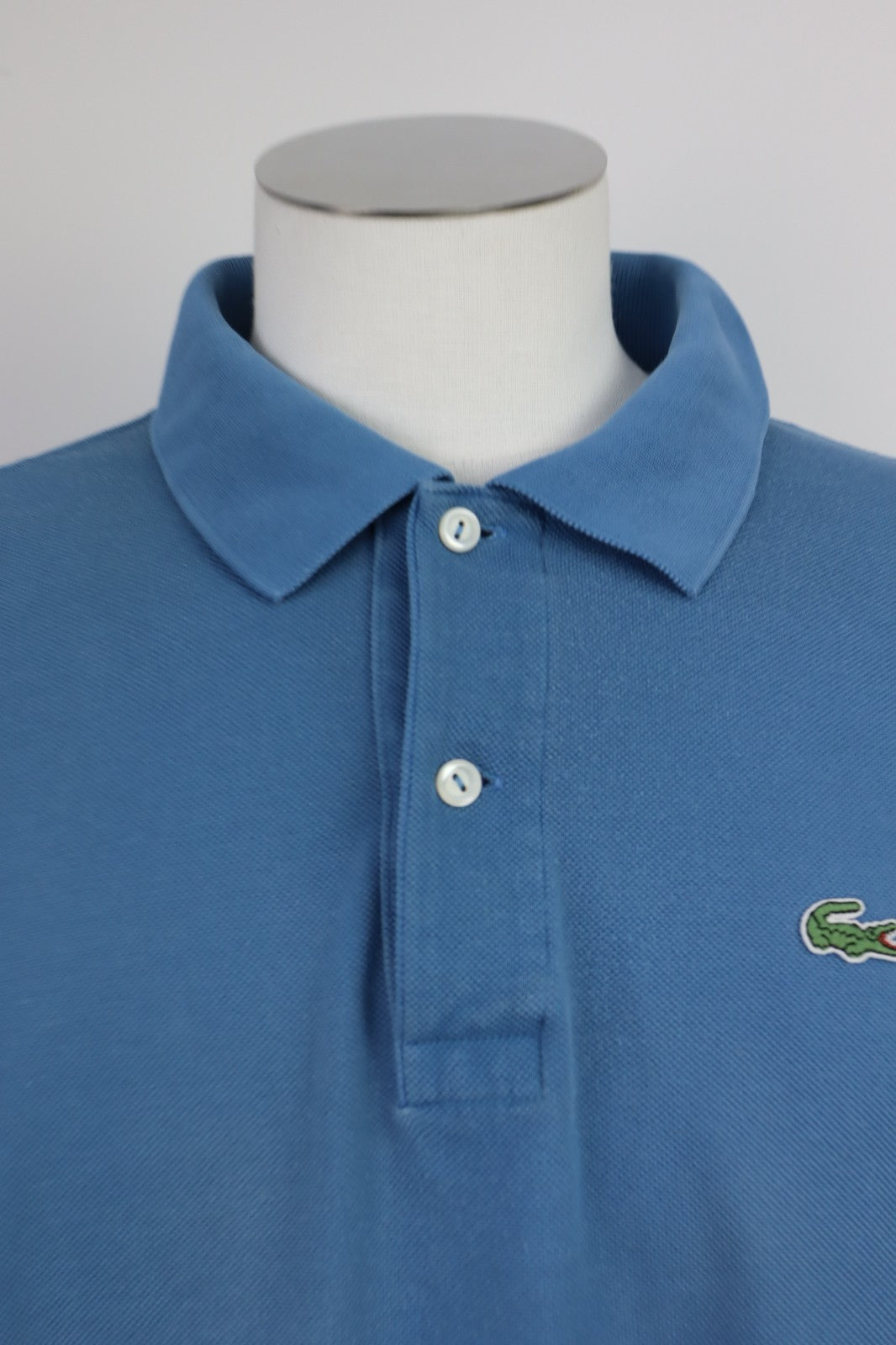 LACOSTE MAGLIA POLO UOMO TG. 7 MAN T-SHIRT CASUAL VINTAGE COTONE COTTON