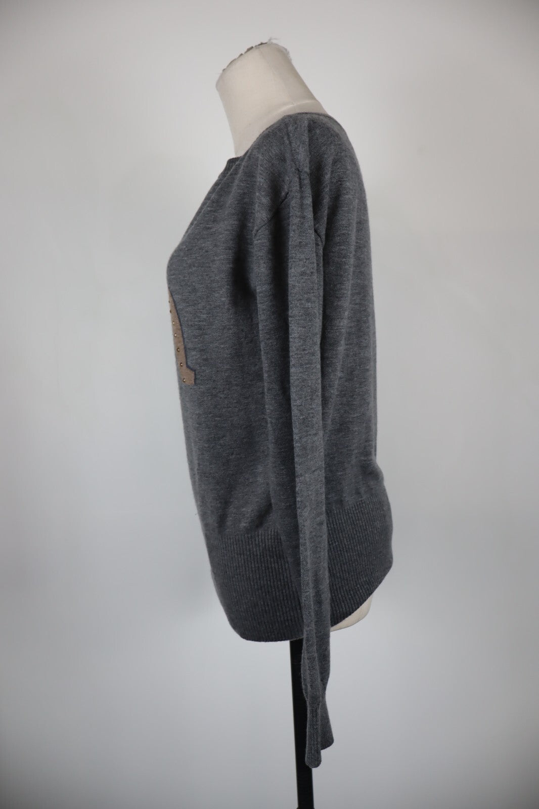 LIU JO MAGLIONE MAGLIA DONNA TG 46 WOMAN SWEATER VINTAGE CASUAL LANA CASHMERE