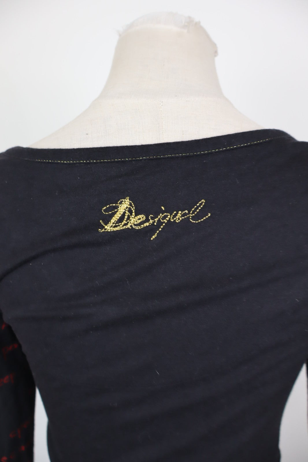 DESIGUAL VESTITO DONNA TG. S WOMAN CASUAL VINTAGE DRESS ABITO CUORE