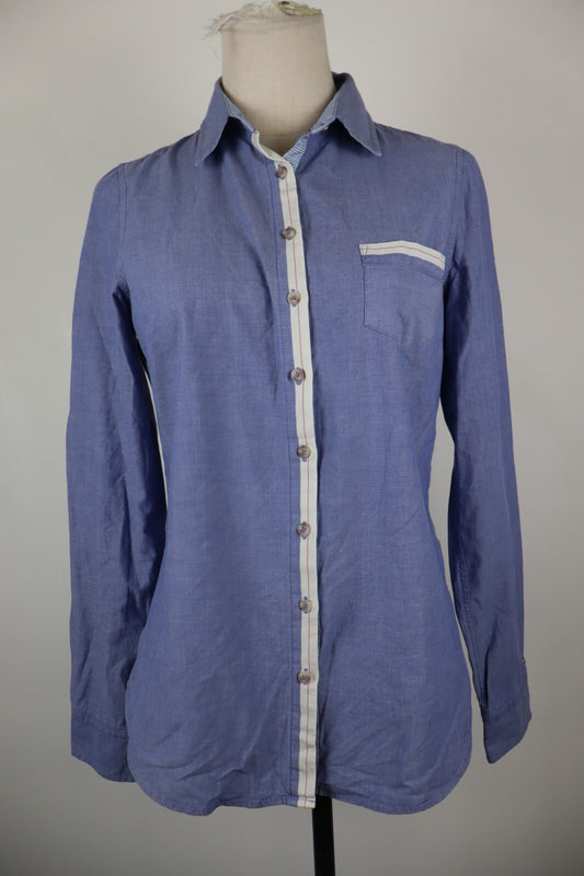 TOMMY HILFIGER CAMICIA DONNA TG. 6 WOMAN SHIRT CASUAL VINTAGE COTONE COTTON