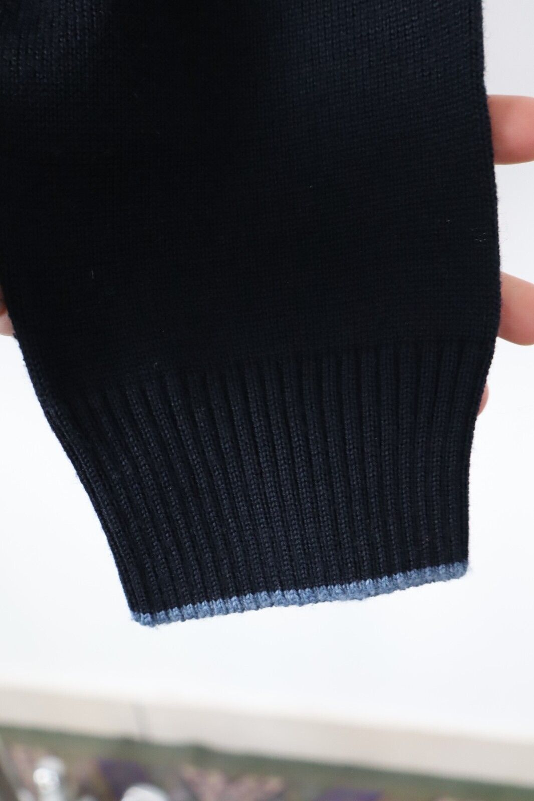 NAVIGARE MAGLIONE CON ZIP LANA VINTAGE UOMO TG 2XL MAN SWEATER CASUAL