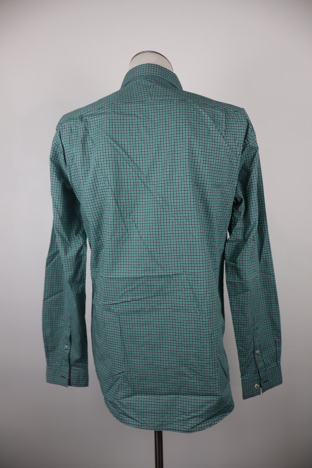 LACOSTE CAMICIA MANICA LUNGA UOMO TG 39 MAN CASUAL VINTAGE SHIRT COTONE LOGO
