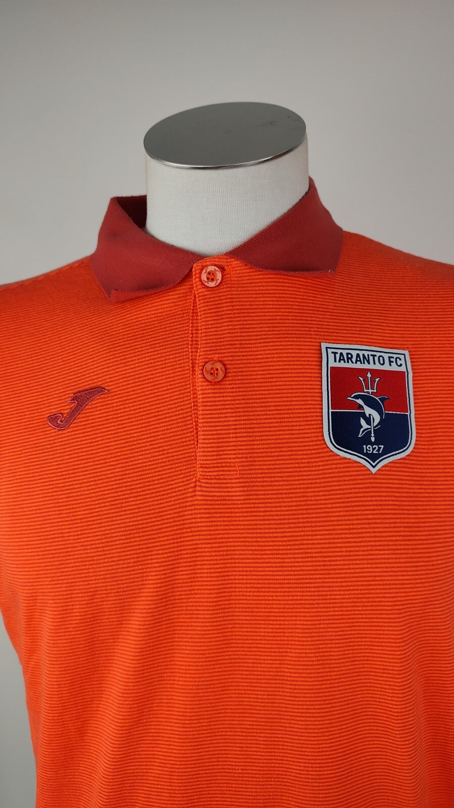 JOMA TARANTO T-SHIRT CALCIO MAGLIA POLO UOMO TG L MAN  SHIRT VINTAGE