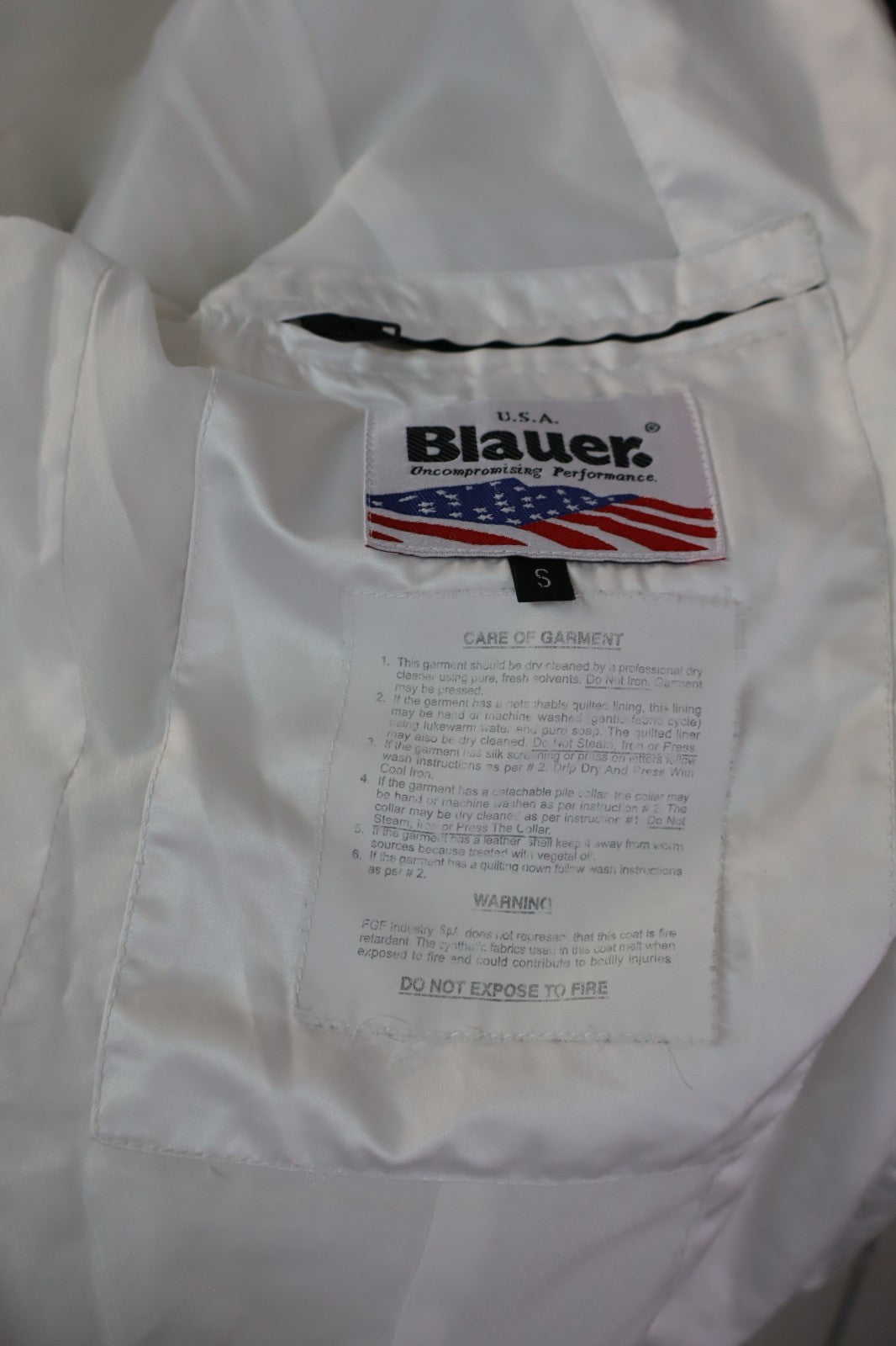 BLAUER GIUBBINO LEGGERO DONNA Tg S VINTAGE WOMAN JACKET CASUAL VINTAGE BIANCO