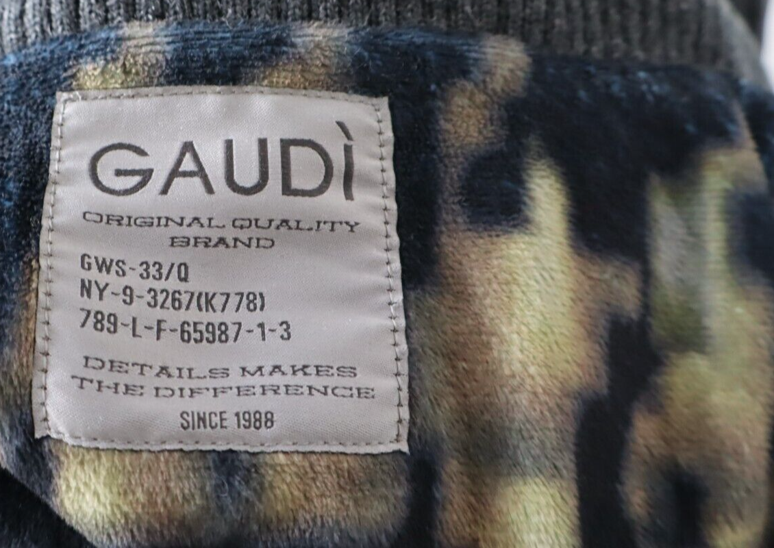 GAUDI GIUBBINO GIACCA TRAPUNTATO UOMO  Tg M MAN CASUAL VINTAGE JACKET