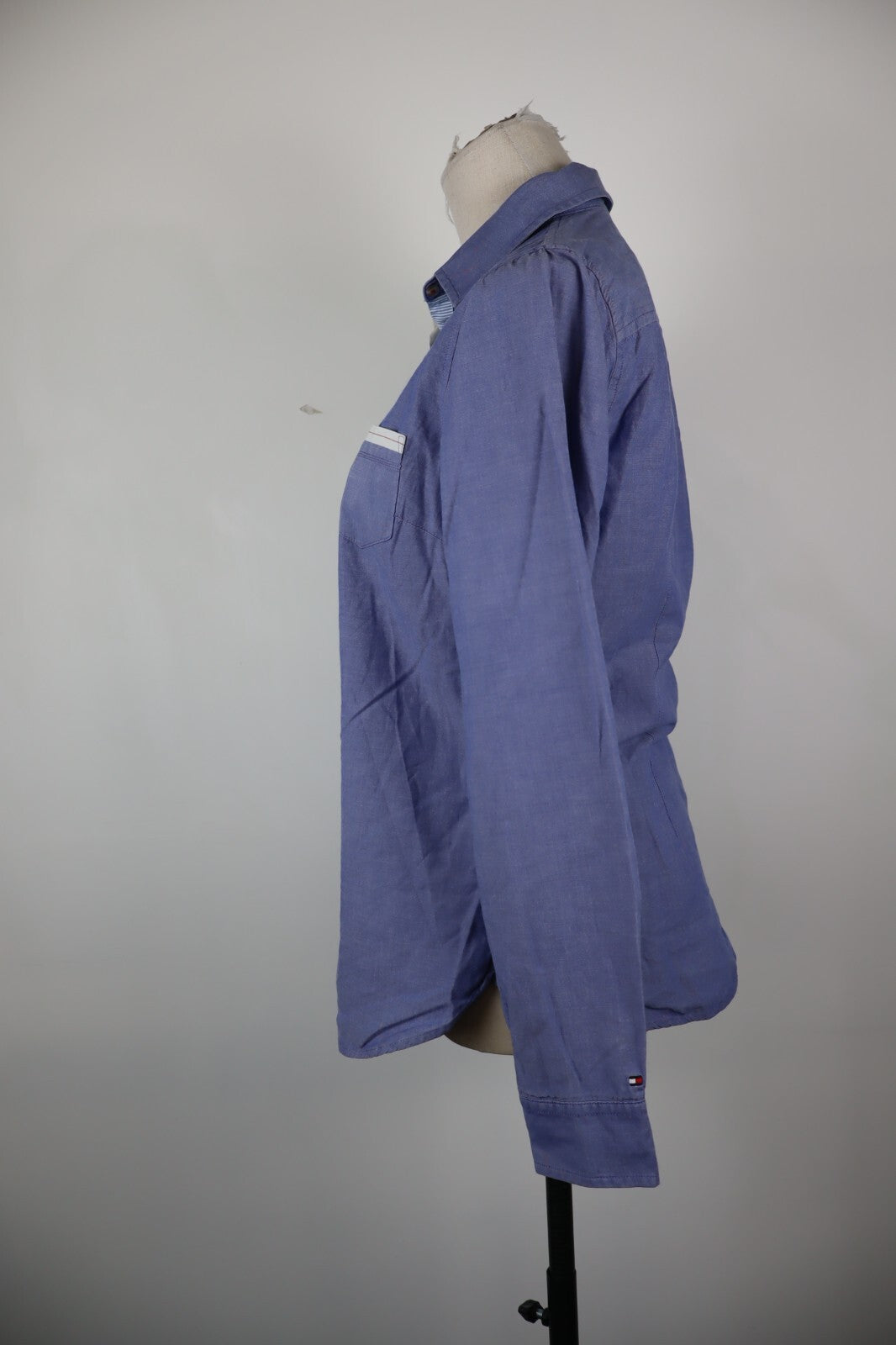 TOMMY HILFIGER CAMICIA DONNA TG. 6 WOMAN SHIRT CASUAL VINTAGE COTONE COTTON