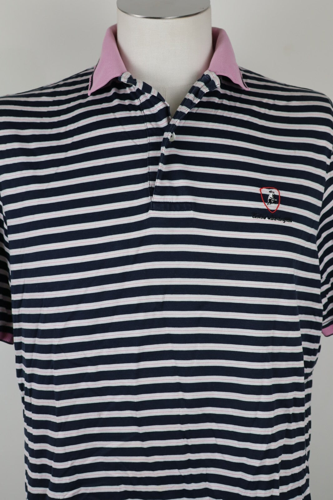 TONINO LAMBORGHINI MAGLIA POLO UOMO TG XXL MAN T-SHIRT CASUAL VINTAGE COTONE