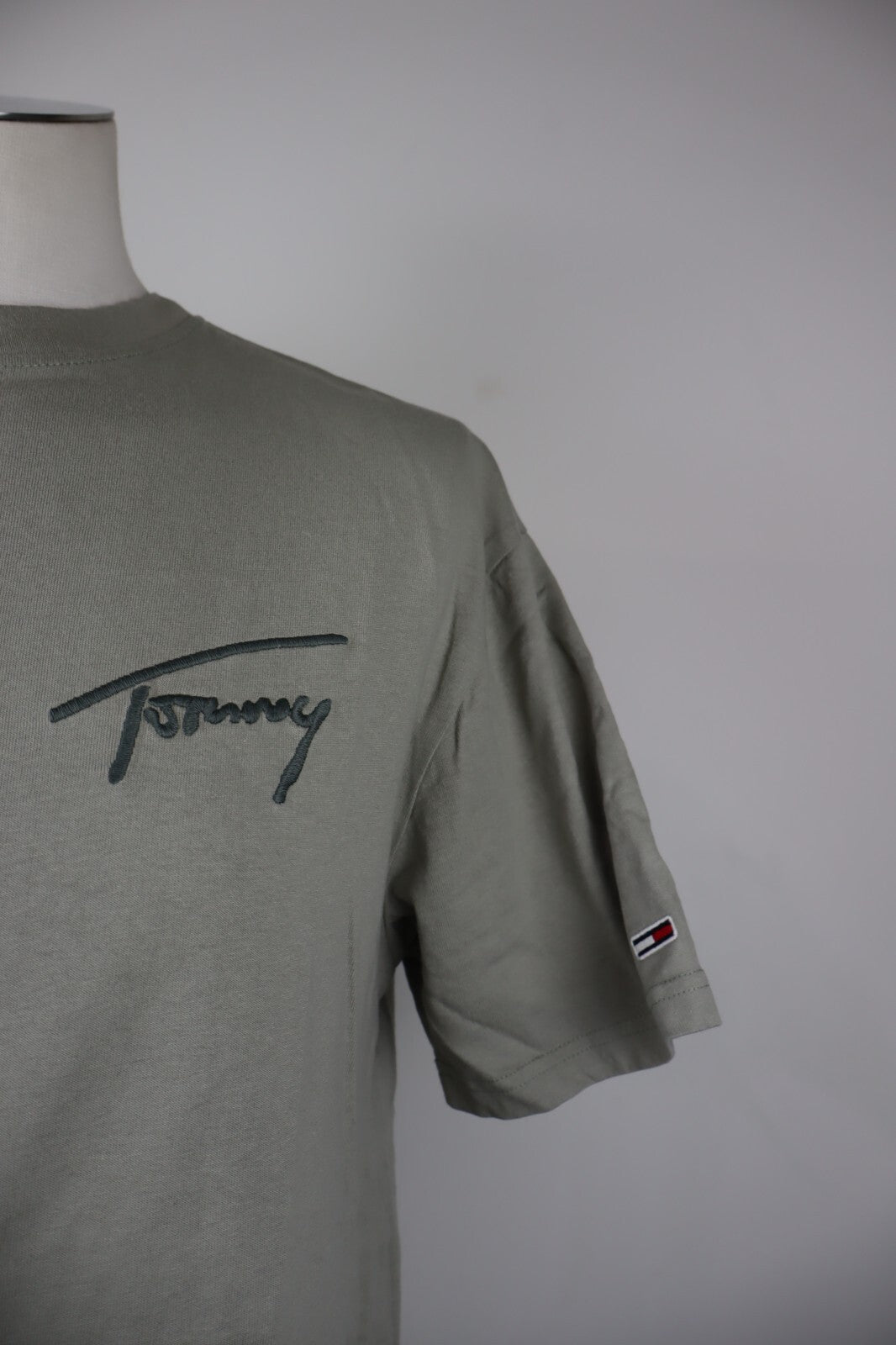 TOMMY JEANS HILFIGER MAGLIA UOMO TG M MAN COTONE COTTON T-SHIRT CASUAL VINTAGE