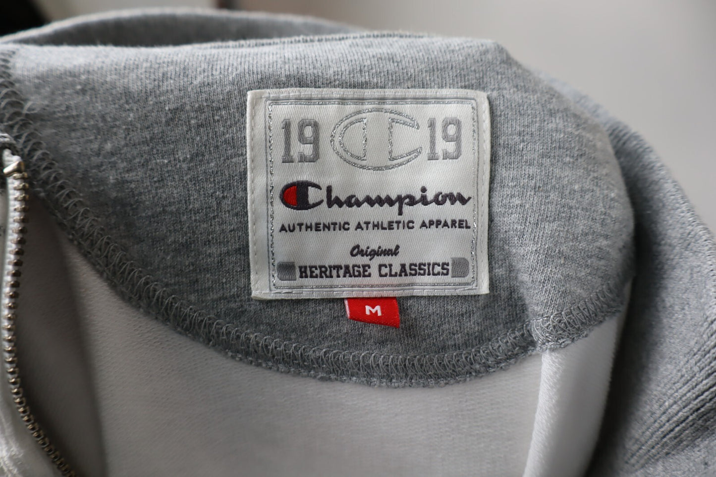 CHAMPION FELPA CON ZIP DONNA Tg M WOMEN CASUAL VINTAGE SPORT SWEATSHIRT