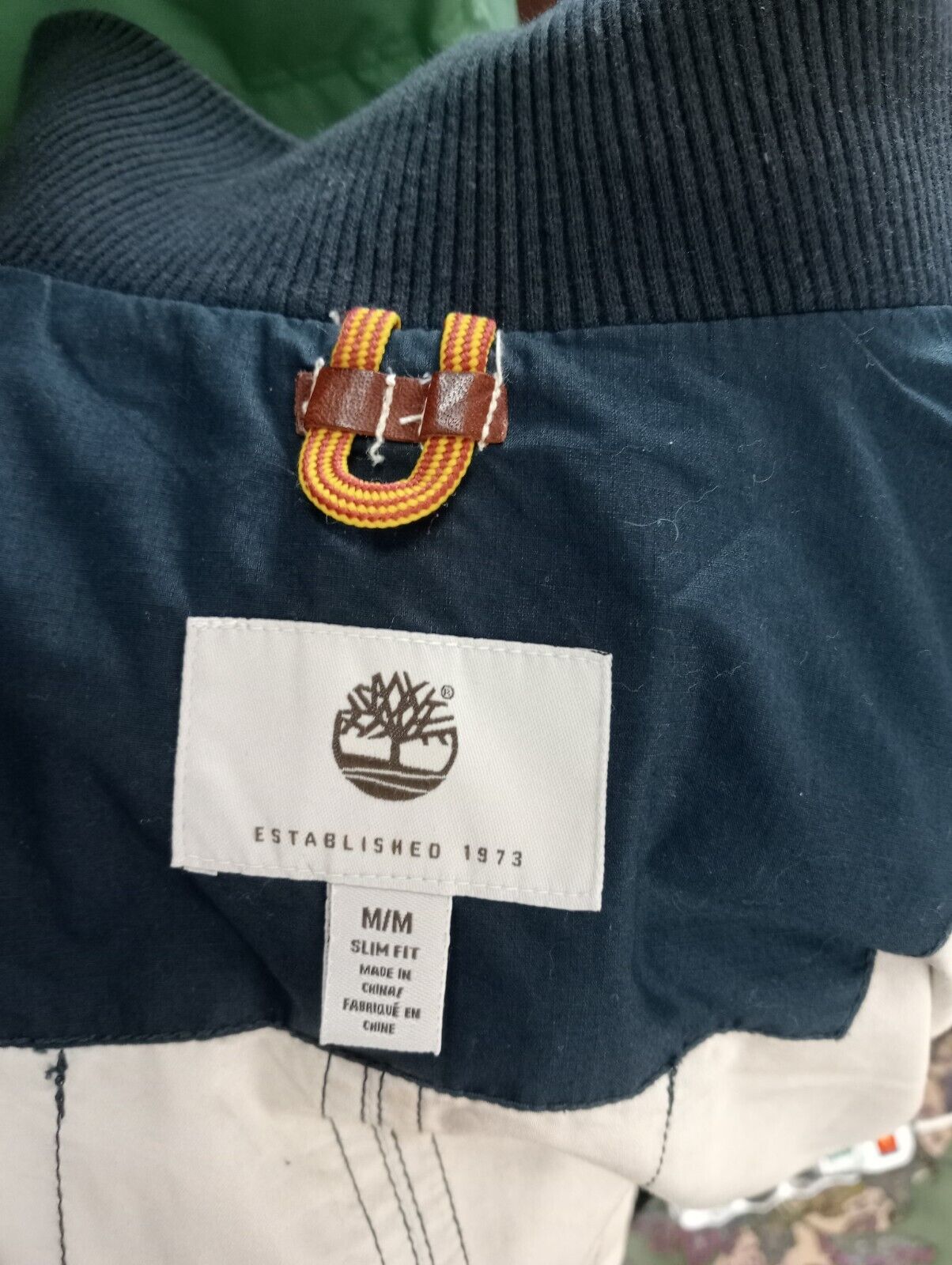 TIMBERLAND GIUBBINO LEGGERO GIACCA UOMO Tg M MAN CASUAL VINTAGE JACKET