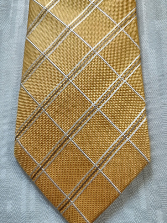 LES COPAINS 100% SILK TIE SETA CRAVATTA NECKTIE MADE IN ITALIA CLASSIC