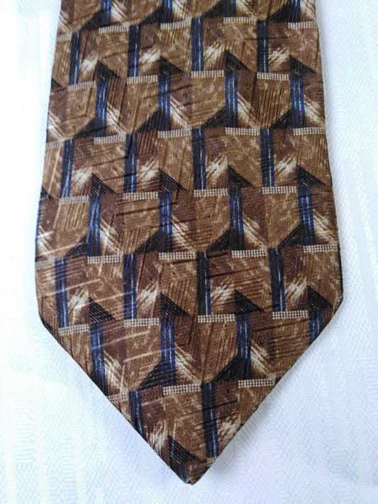 CANALI MILANO 100% SILK TIE SETA CRAVATTA NECKTIE ITALY VINTAGE CLASSIC