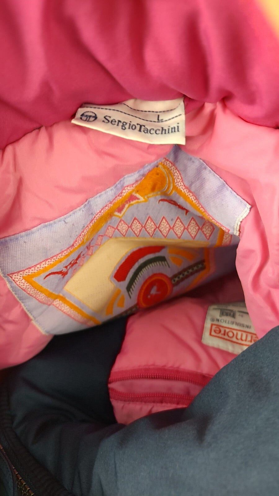 SERGIO TACCHINI GIUBBINO IMBOTTITO SCI UOMO Tg L MAN CASUAL VINTAGE JACKET