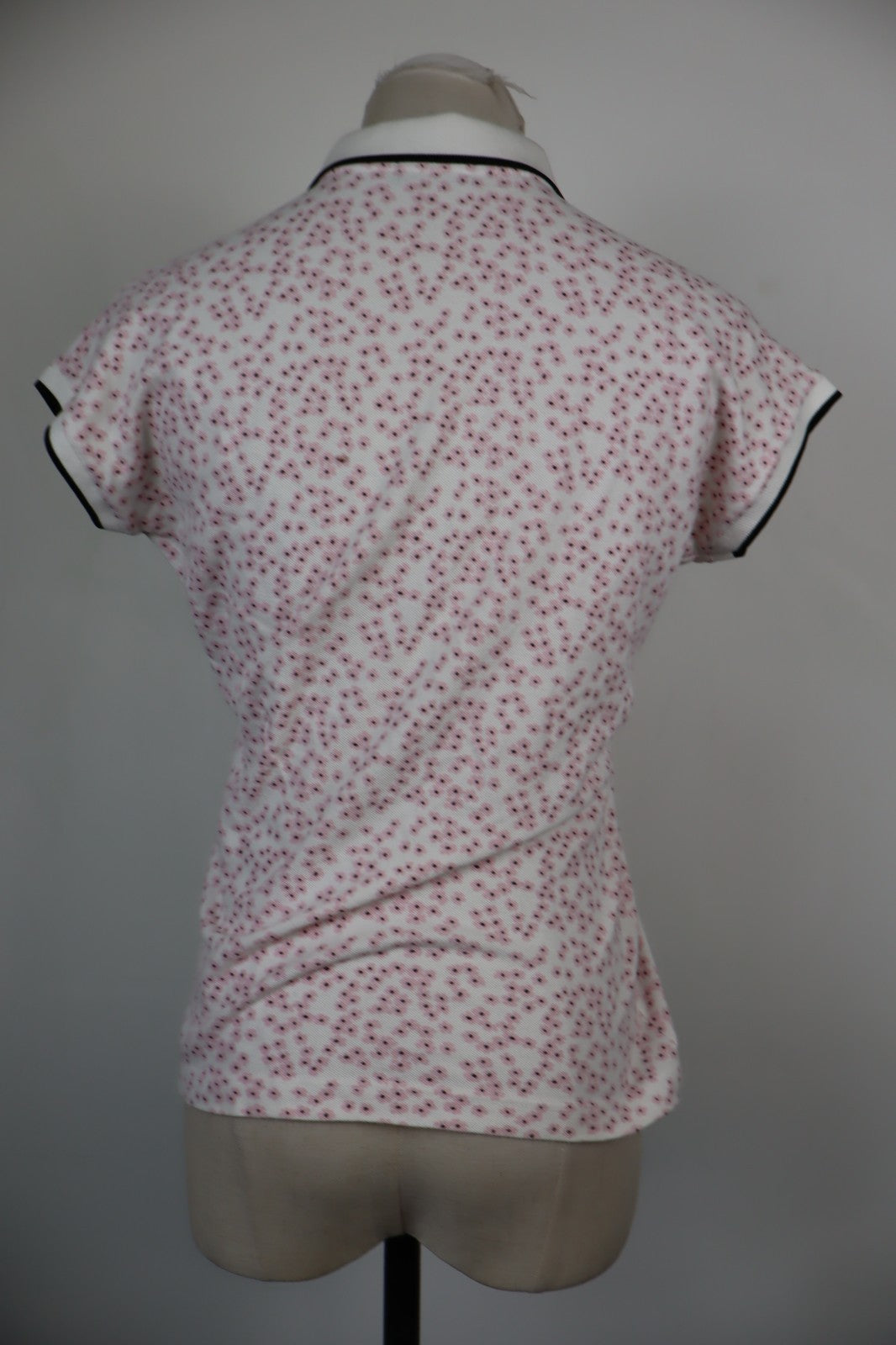 FRED PERRY POLO MAGLIA DONNA COTONE TG. L WOMAN COTTON SHIRT CASUAL VINTAGE