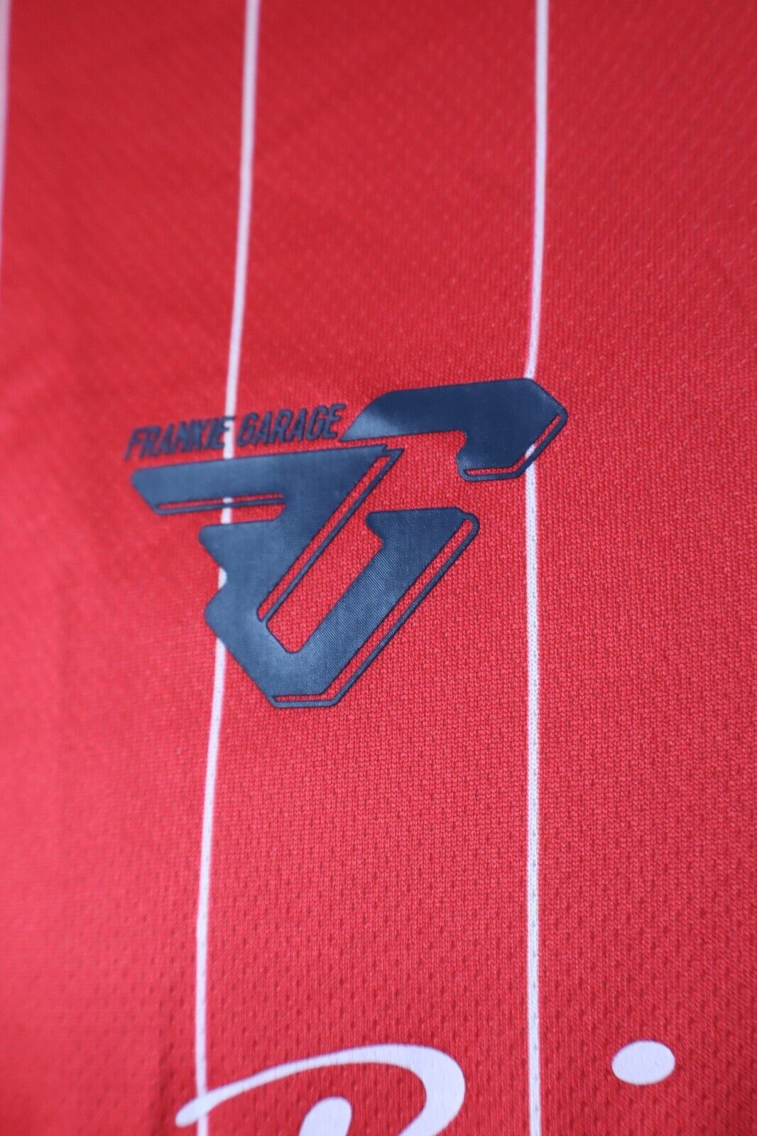 FRANKIE GARAGE POMEZIA MAGLIA CALCIO UOMO Tg L SOCCER TRIKOT MAN VINTAGE JERSEY