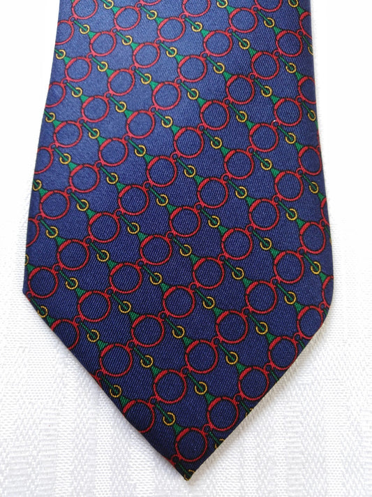 PIERRE CARDIN 100% SILK TIE SETA CRAVATTA NECKTIE MADE IN ITALY CLASSIC