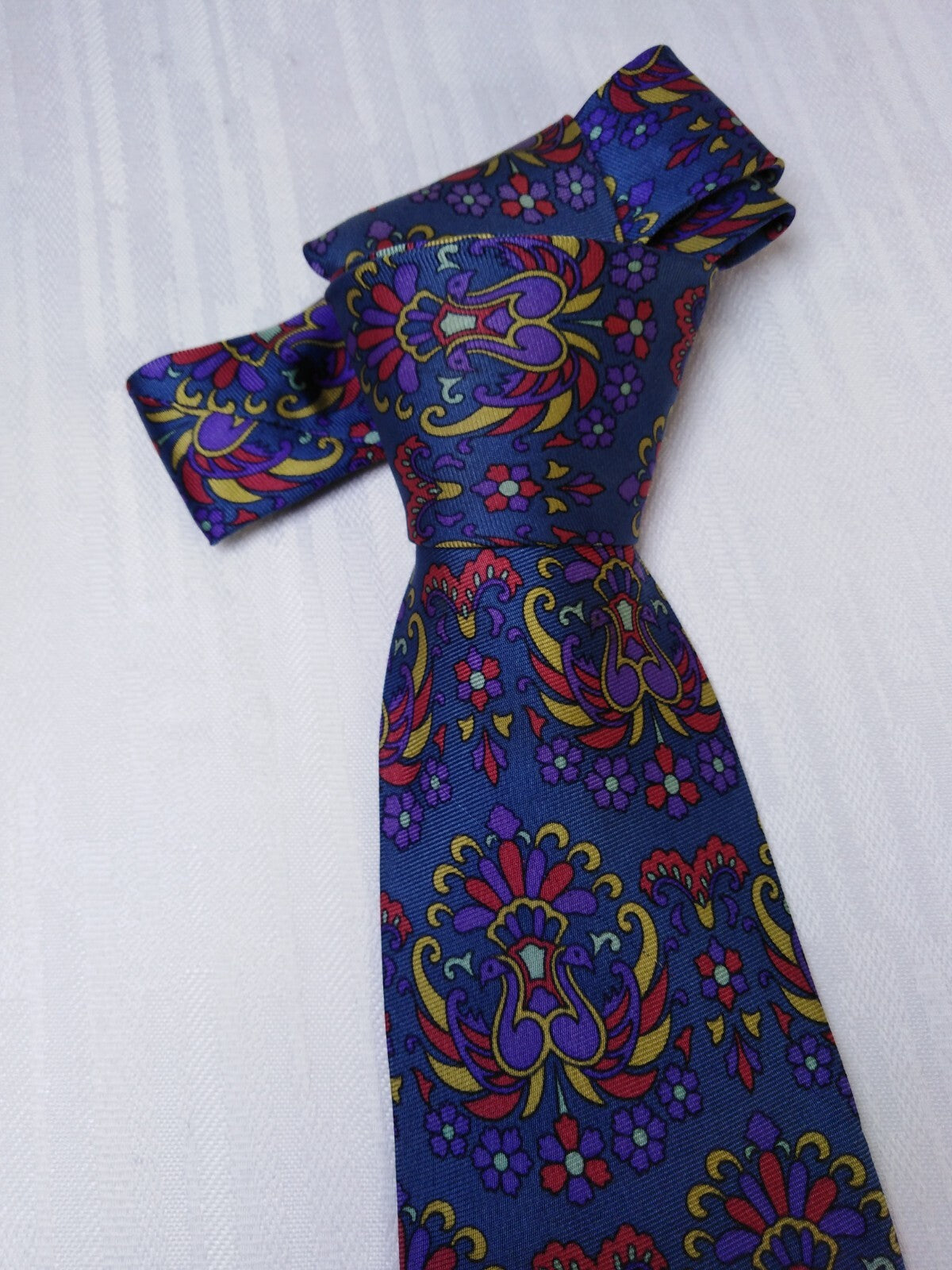 ENRICO COVERI 100% SILK TIE SETA CRAVATTA NECKTIE MADE IN ITALY CLASSIC