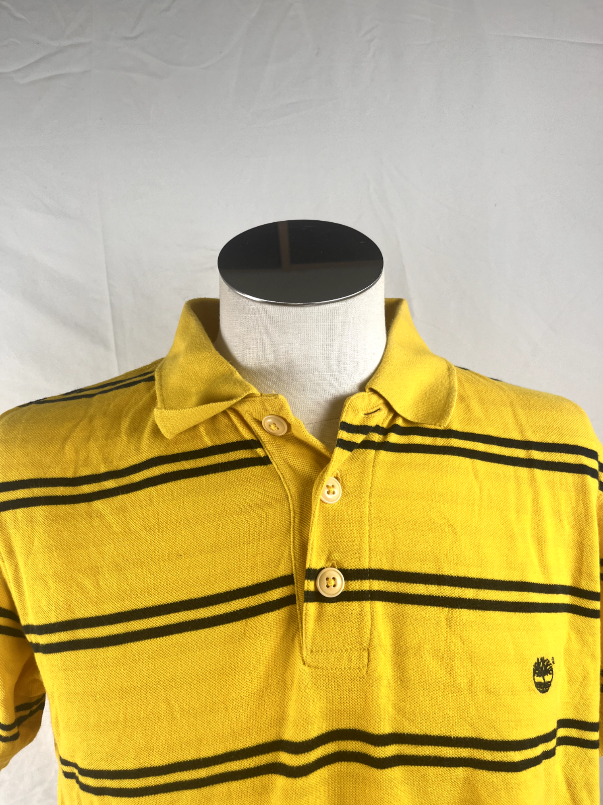 TIMBERLAND POLO MAGLIA COTONE UOMO TG. L MAN SHIRT CASUAL VINTAGE COTTON