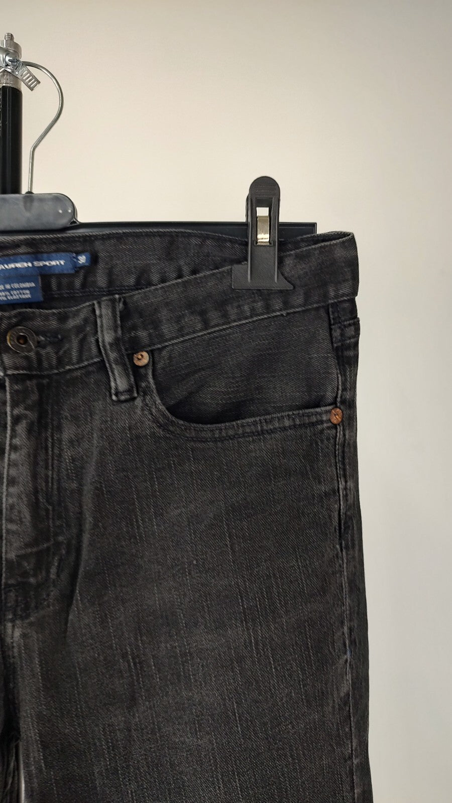 RALPH LAUREN SPORT PANTALONI JEANS UOMO TG W30 MAN PANTS CASUAL VINTAGE