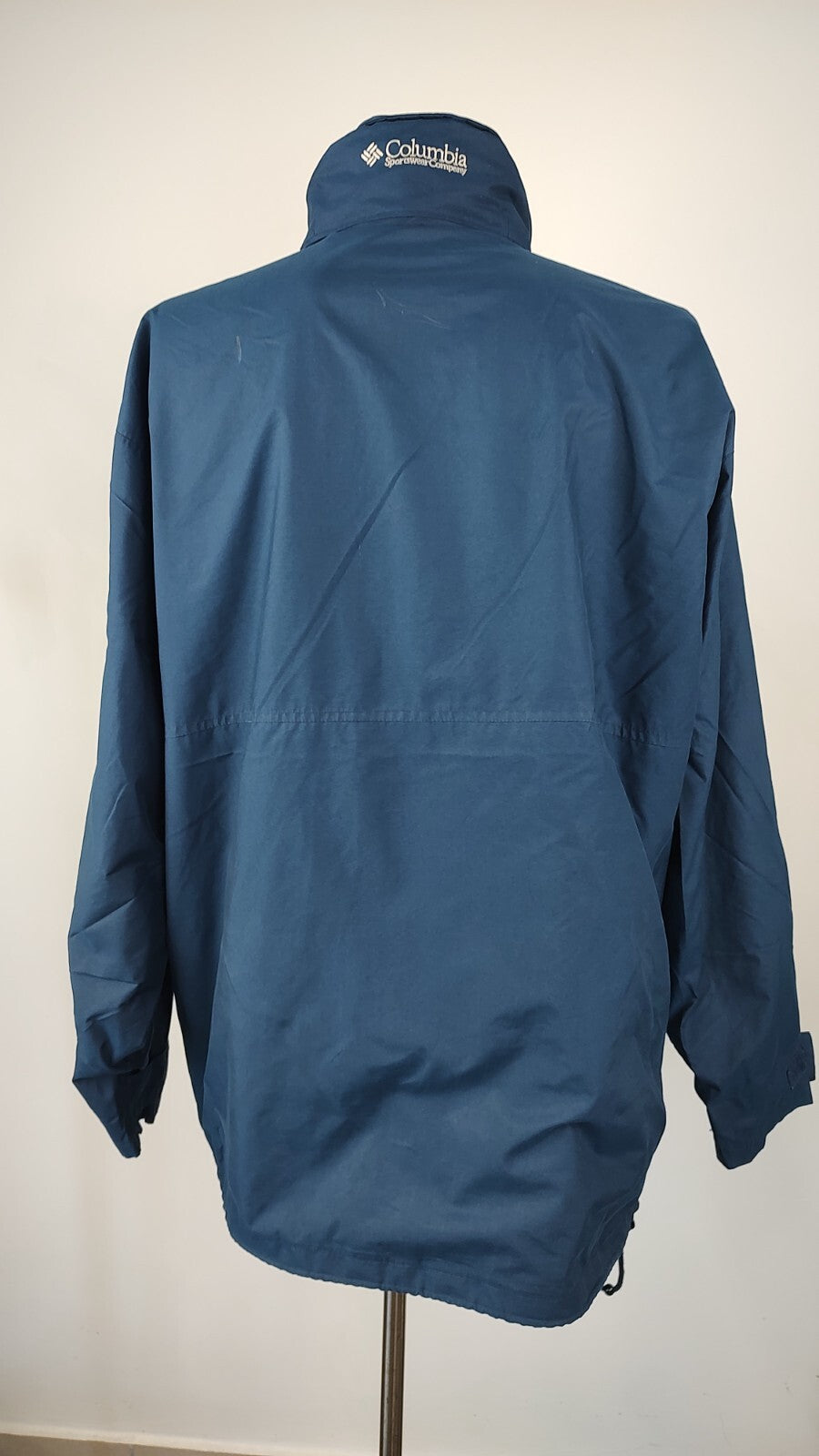 COLUMBIA GIUBBINO IMBOTTITO LANA UOMO Tg L MAN CASUAL VINTAGE JACKET